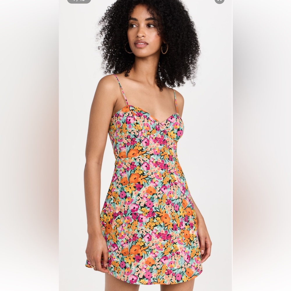 For Love & Lemons • Deena Mini Dress • SMALL • NWT MSRP $198